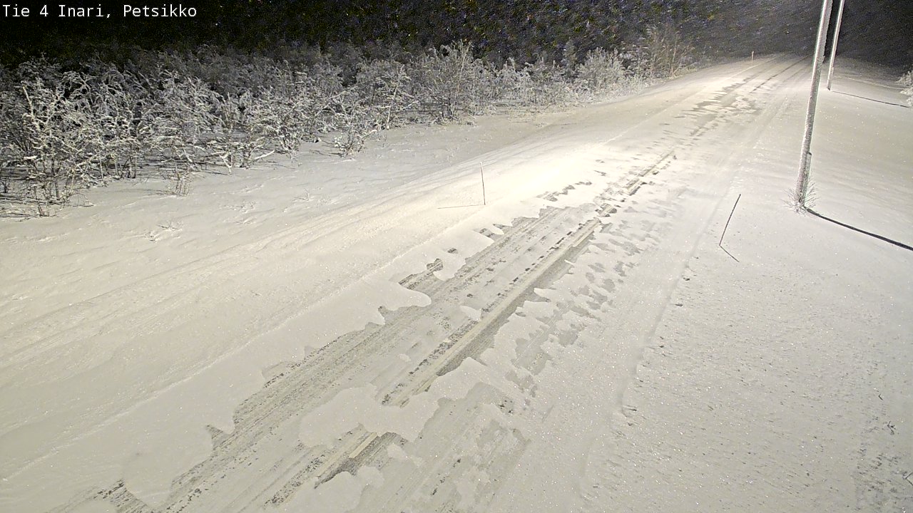Kelikamerat Kuva Tie 4 Inari, Petsikko, Inari, Lappi