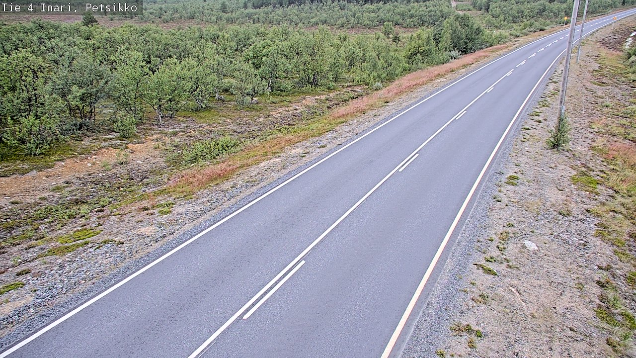 Kelikamerat Kuva Tie 4 Inari, Petsikko, Inari, Lappi
