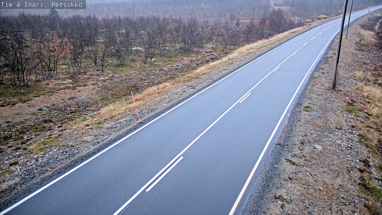 Kelikamerat Kuva Tie 4 Inari, Petsikko, Inari, Lappi