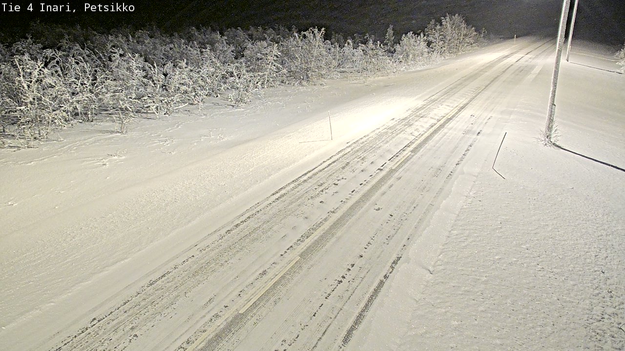 Kelikamerat Kuva Tie 4 Inari, Petsikko, Inari, Lappi
