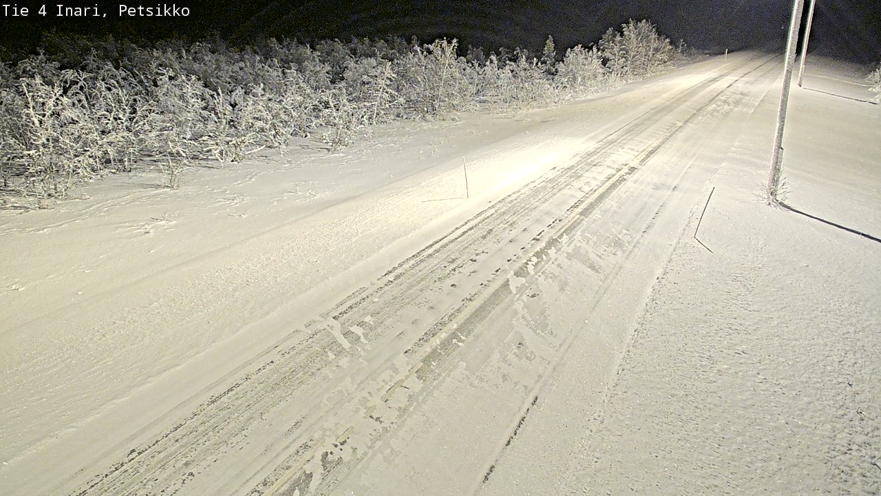 Kelikamerat Kuva Tie 4 Inari, Petsikko, Inari, Lappi