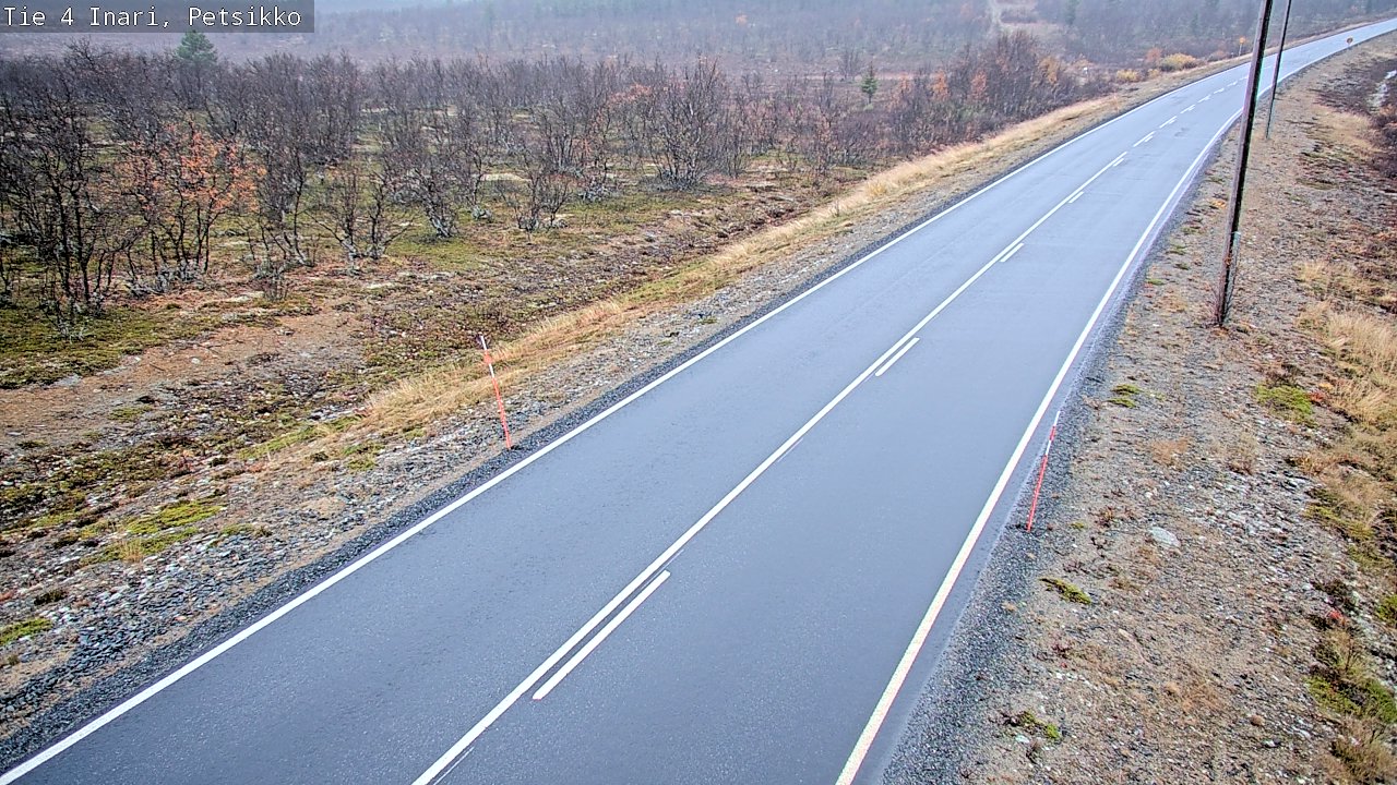 Kelikamerat Kuva Tie 4 Inari, Petsikko, Inari, Lappi