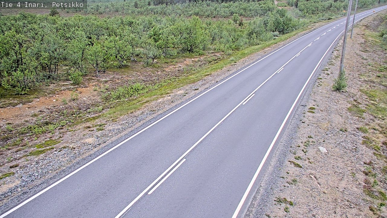 Kelikamerat Kuva Tie 4 Inari, Petsikko, Inari, Lappi