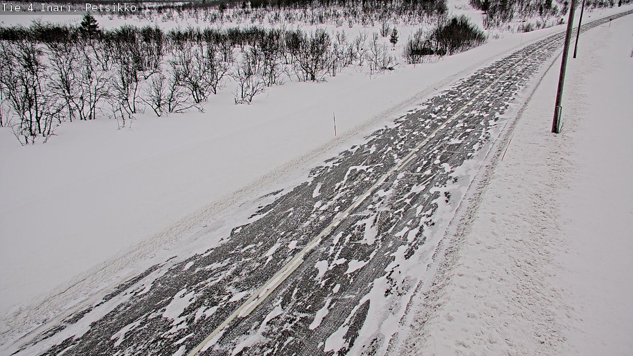 Kelikamerat Kuva Tie 4 Inari, Petsikko, Inari, Lappi
