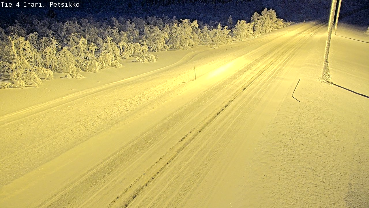 Kelikamerat Kuva Tie 4 Inari, Petsikko, Inari, Lappi