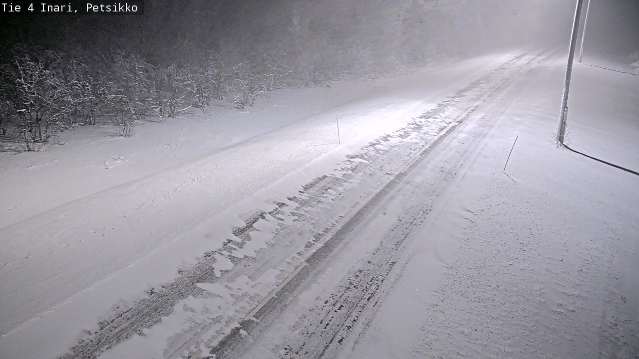 Weather Camera Image Väg 4 Enare, Petsikko, Inari, Lappi