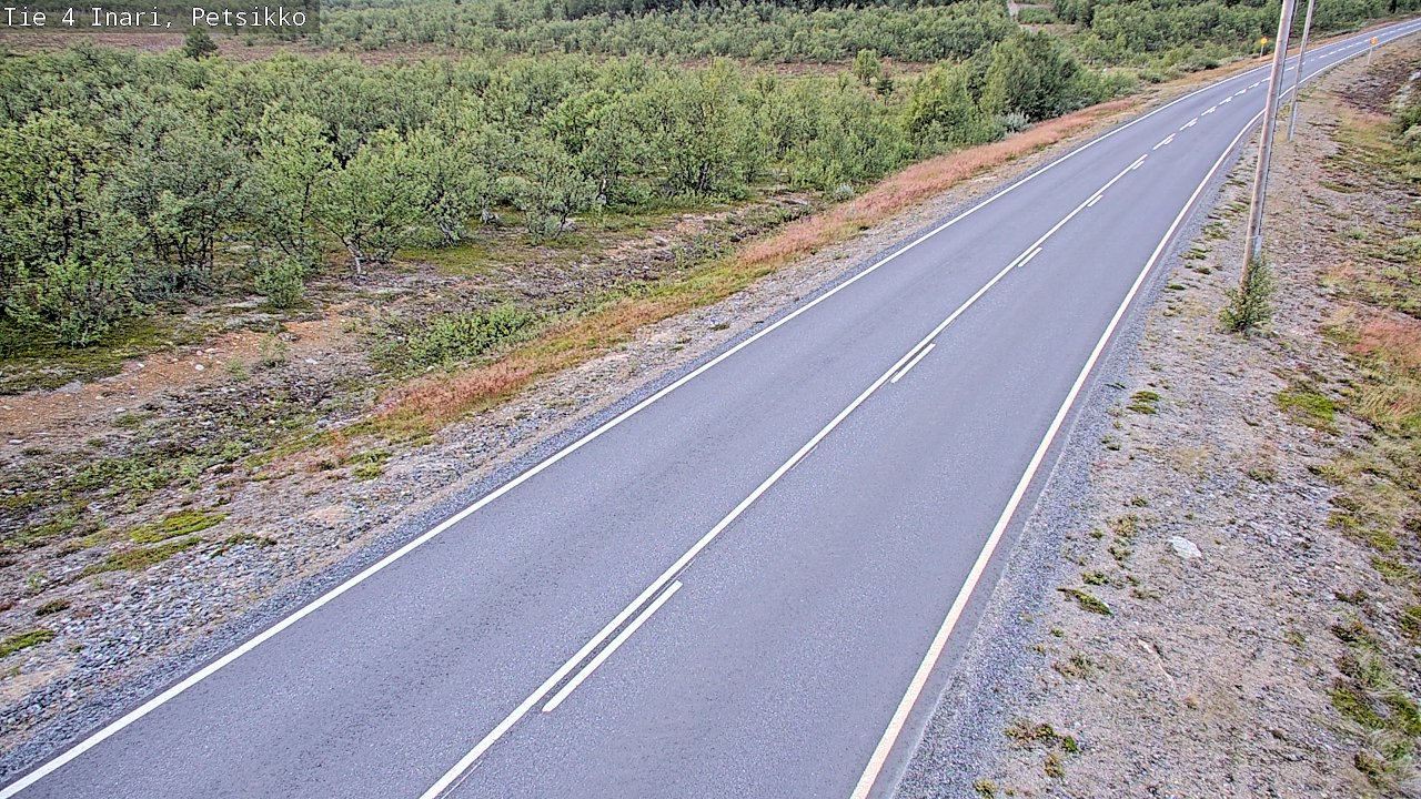 Kelikamerat Kuva Tie 4 Inari, Petsikko, Inari, Lappi