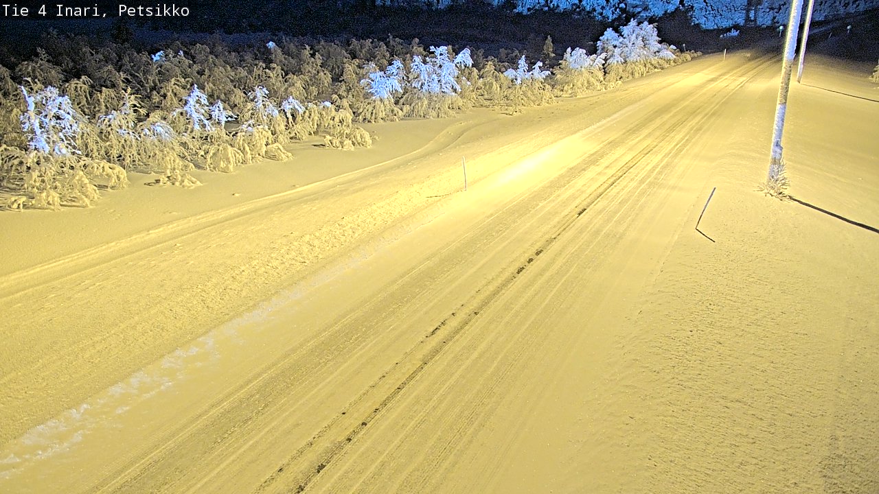 Kelikamerat Kuva Tie 4 Inari, Petsikko, Inari, Lappi