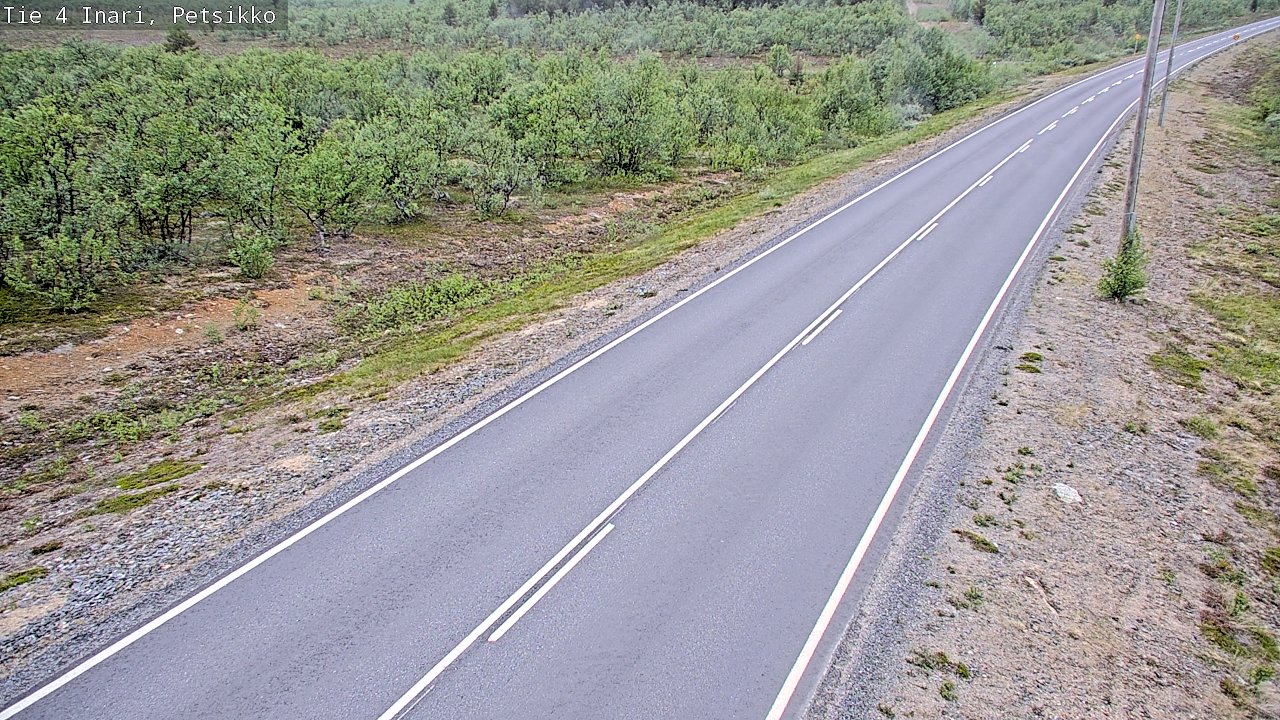 Weather Camera Image Road 4 Inari, Petsikko, Inari, Lappi