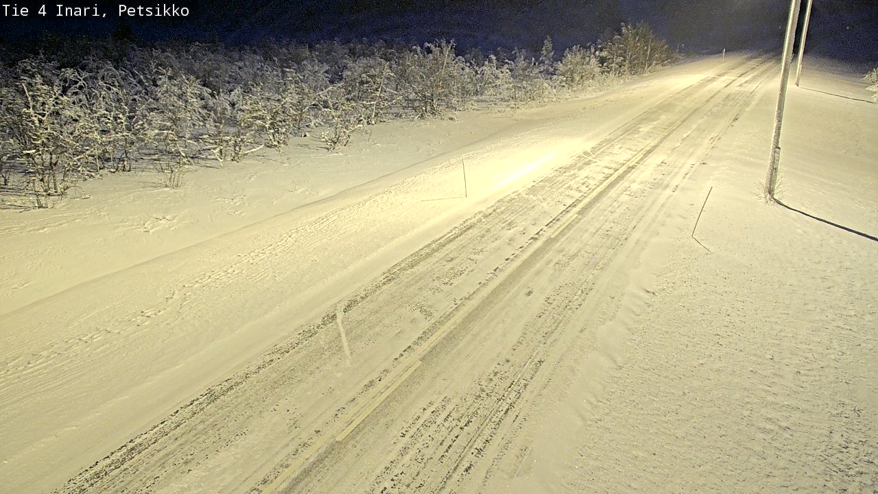 Weather Camera Image Väg 4 Enare, Petsikko, Inari, Lappi