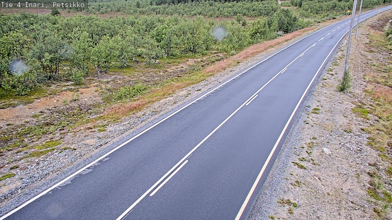 Weather Camera Image Road 4 Inari, Petsikko, Inari, Lappi