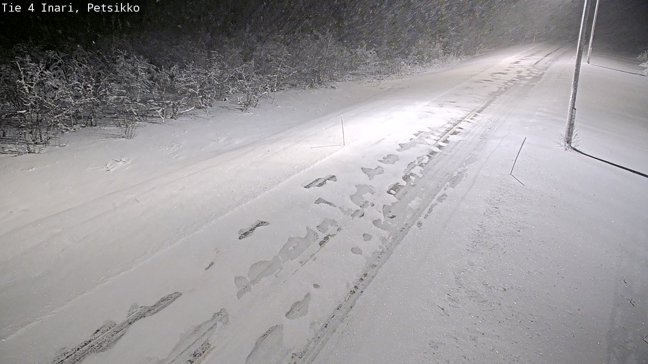Kelikamerat Kuva Tie 4 Inari, Petsikko, Inari, Lappi