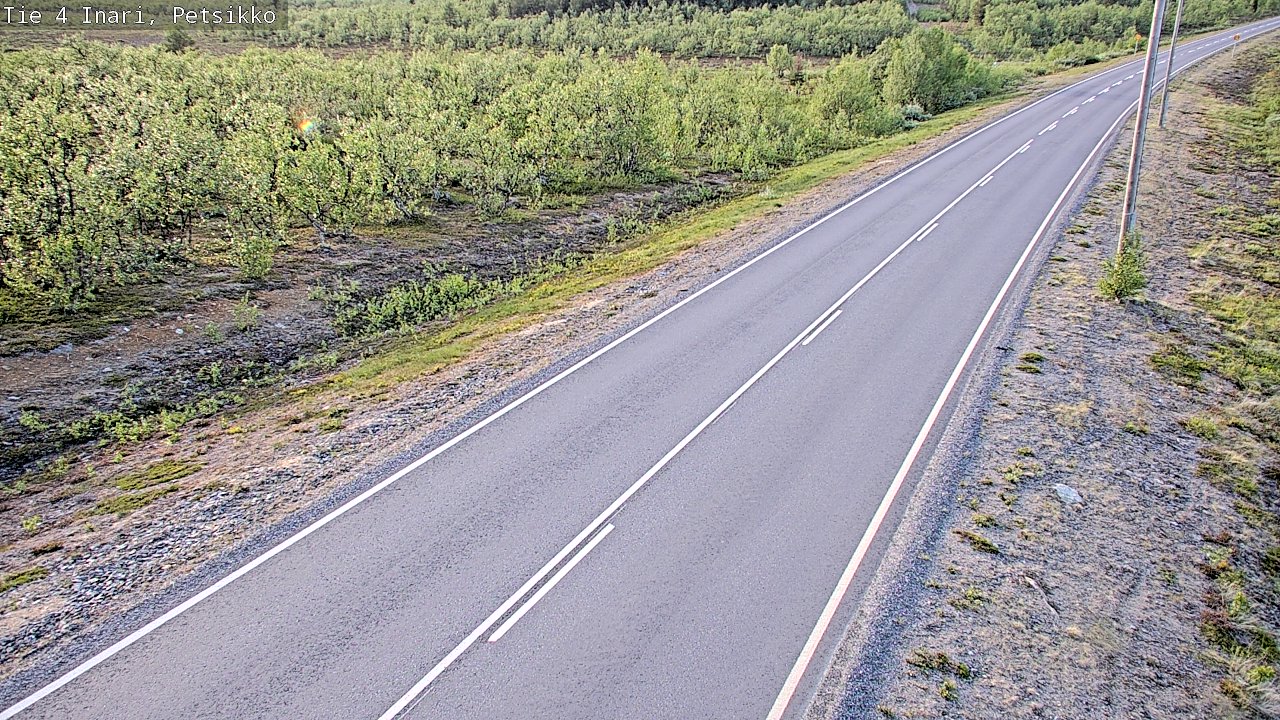 Kelikamerat Kuva Tie 4 Inari, Petsikko, Inari, Lappi