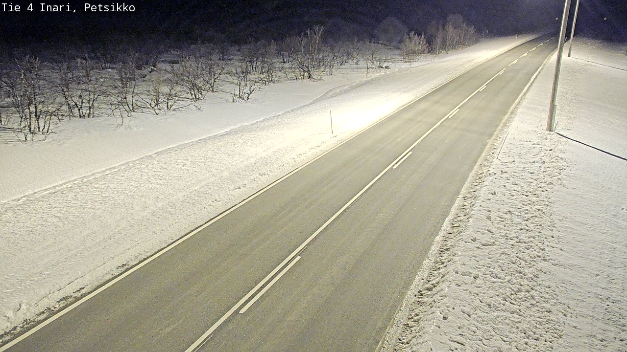 Kelikamerat Kuva Tie 4 Inari, Petsikko, Inari, Lappi