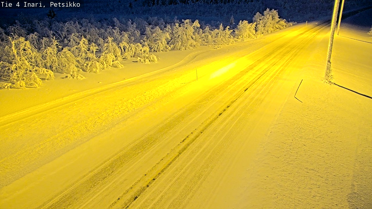 Kelikamerat Kuva Tie 4 Inari, Petsikko, Inari, Lappi