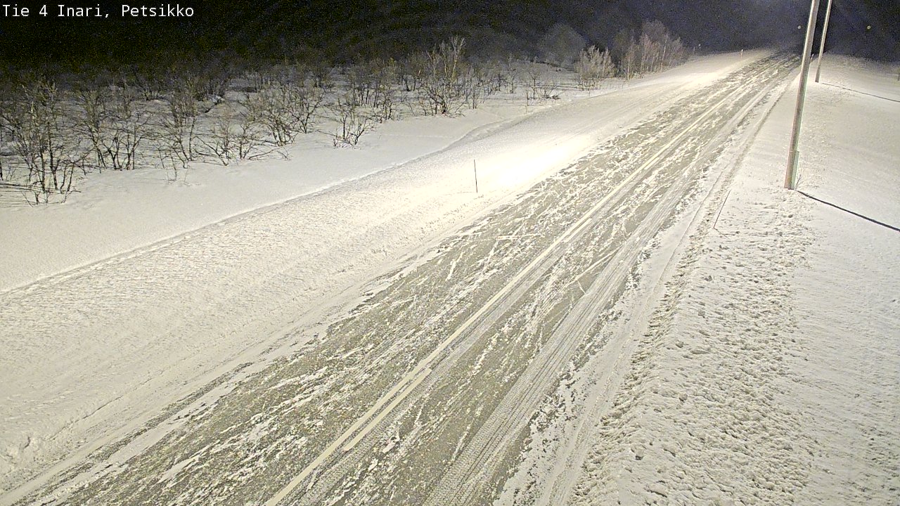 Kelikamerat Kuva Tie 4 Inari, Petsikko, Inari, Lappi