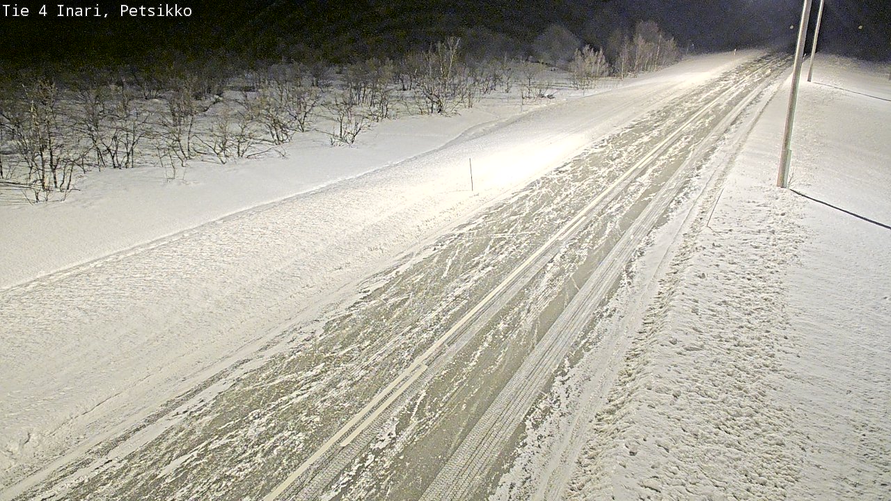 Kelikamerat Kuva Tie 4 Inari, Petsikko, Inari, Lappi