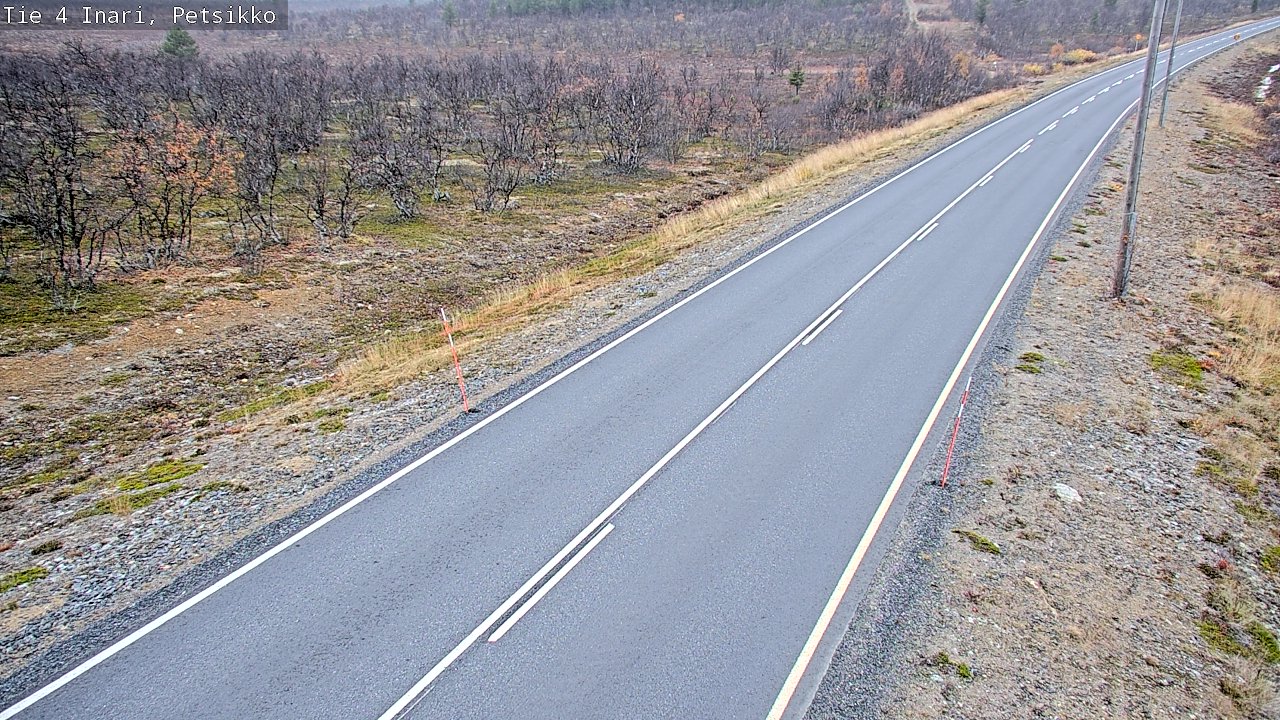Kelikamerat Kuva Tie 4 Inari, Petsikko, Inari, Lappi