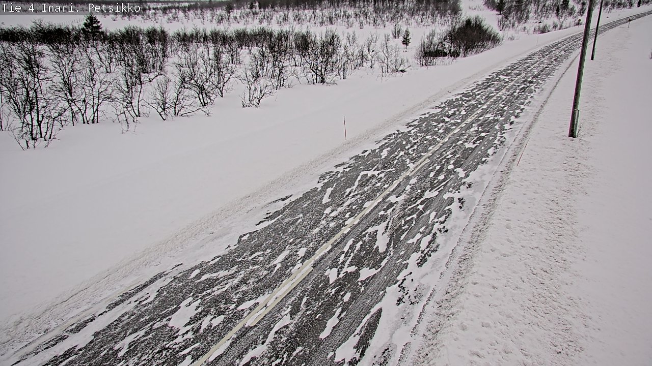 Kelikamerat Kuva Tie 4 Inari, Petsikko, Inari, Lappi