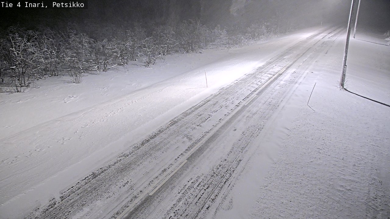 Weather Camera Image Väg 4 Enare, Petsikko, Inari, Lappi