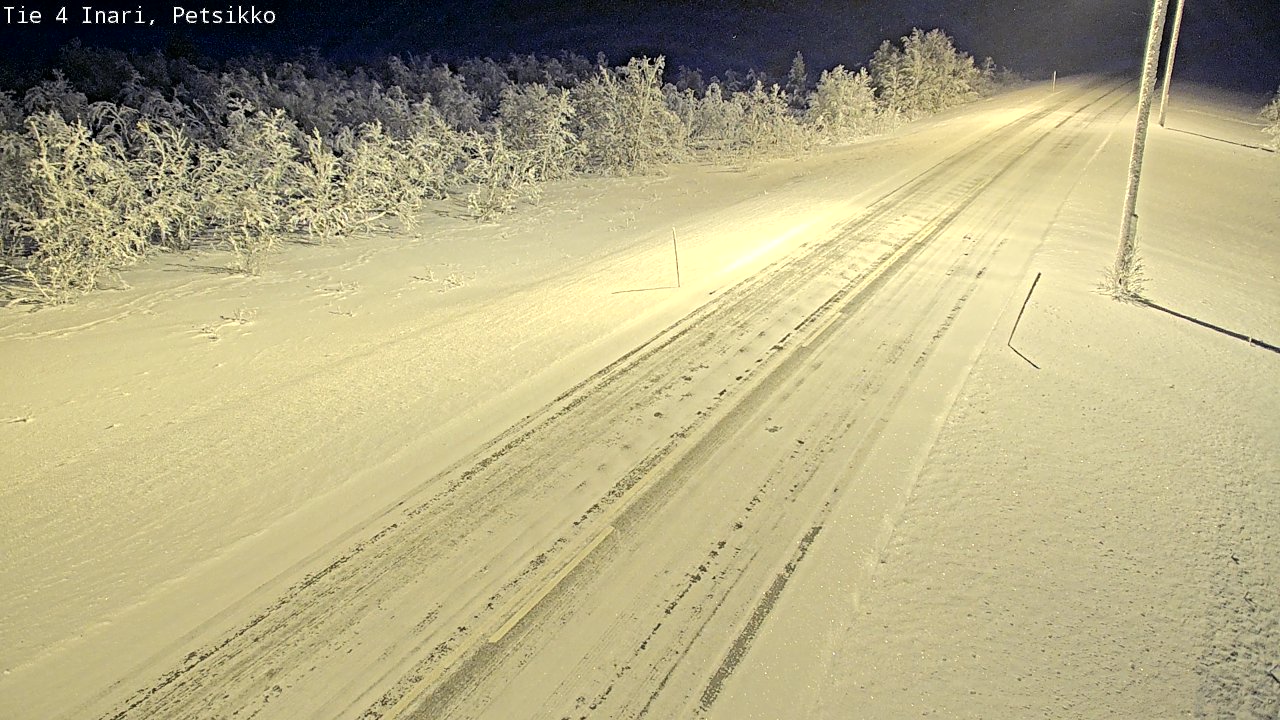 Kelikamerat Kuva Tie 4 Inari, Petsikko, Inari, Lappi