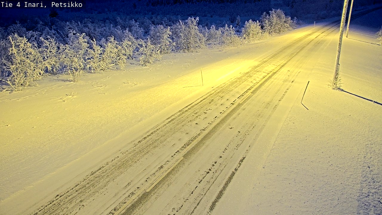 Kelikamerat Kuva Tie 4 Inari, Petsikko, Inari, Lappi