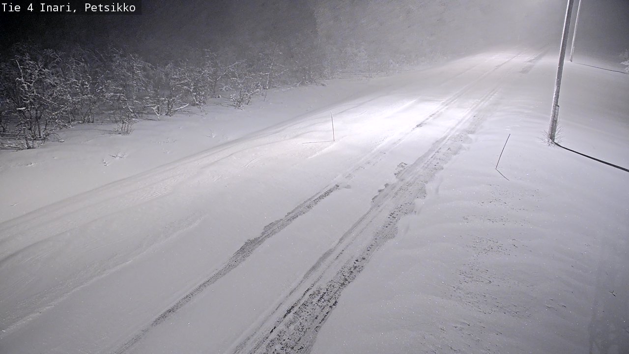 Weather Camera Image Väg 4 Enare, Petsikko, Inari, Lappi