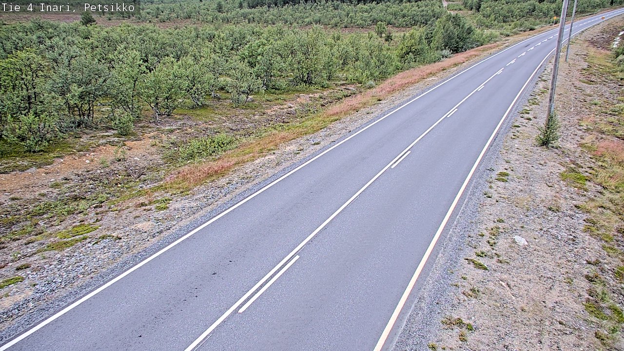 Kelikamerat Kuva Tie 4 Inari, Petsikko, Inari, Lappi
