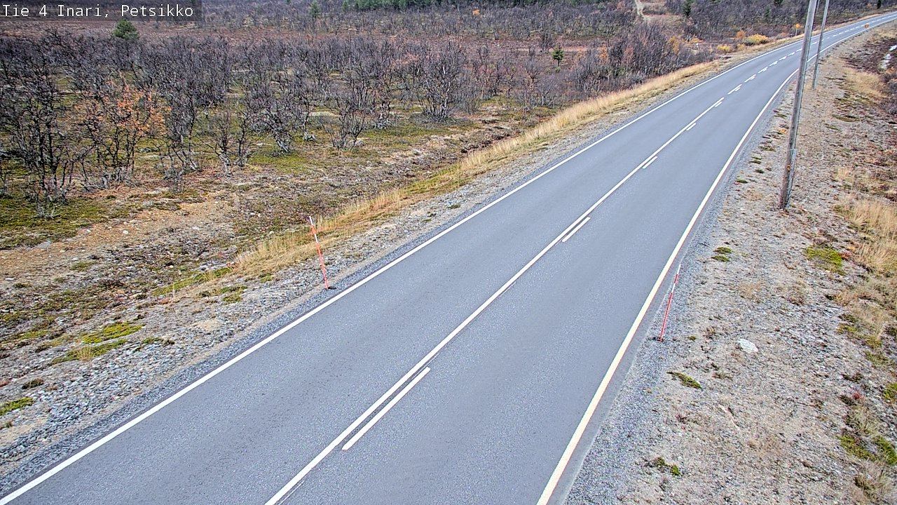 Kelikamerat Kuva Tie 4 Inari, Petsikko, Inari, Lappi