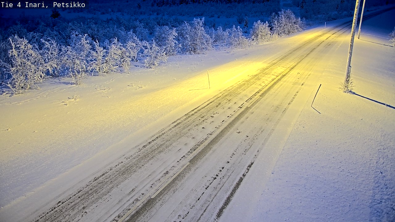 Kelikamerat Kuva Tie 4 Inari, Petsikko, Inari, Lappi