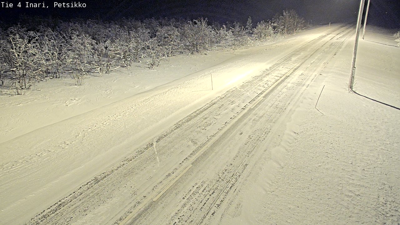 Weather Camera Image Väg 4 Enare, Petsikko, Inari, Lappi