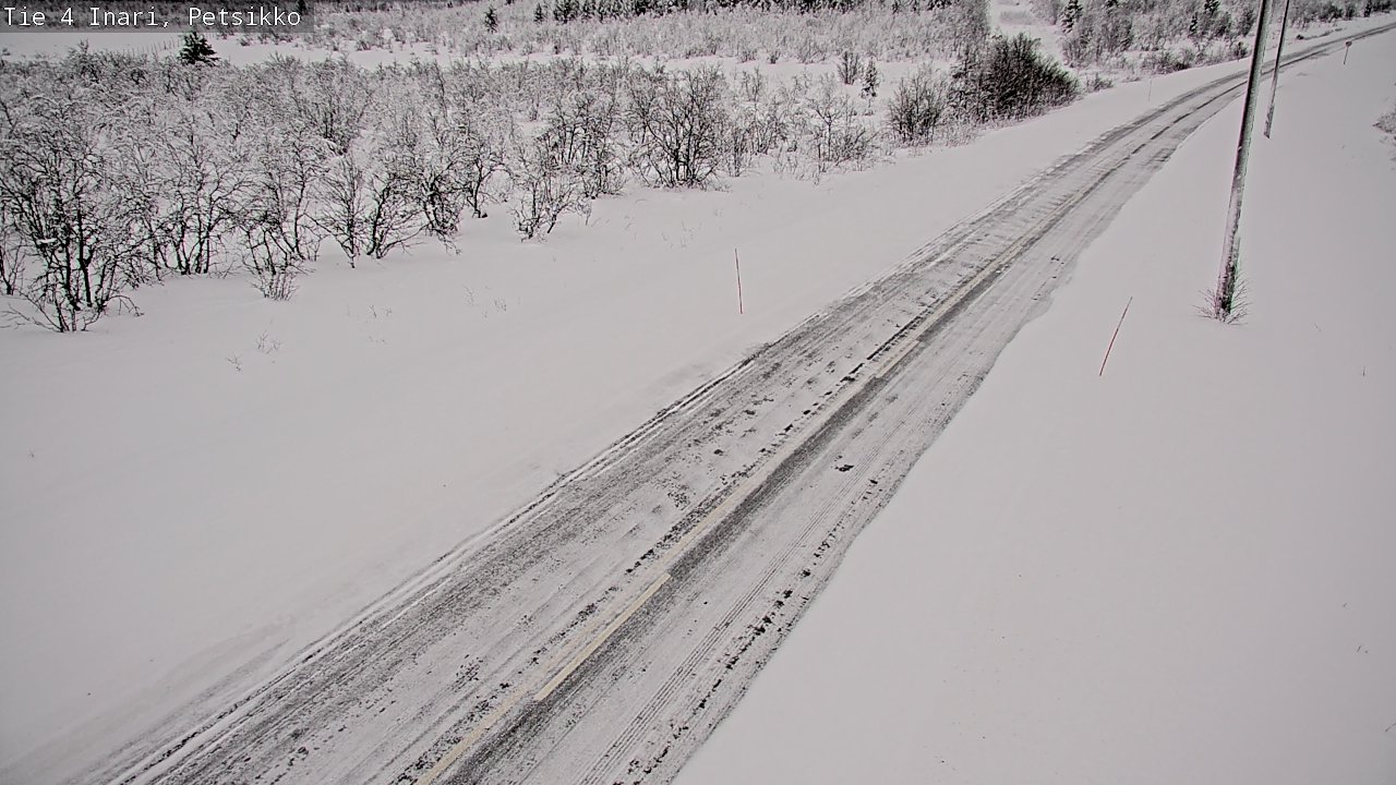 Kelikamerat Kuva Tie 4 Inari, Petsikko, Inari, Lappi