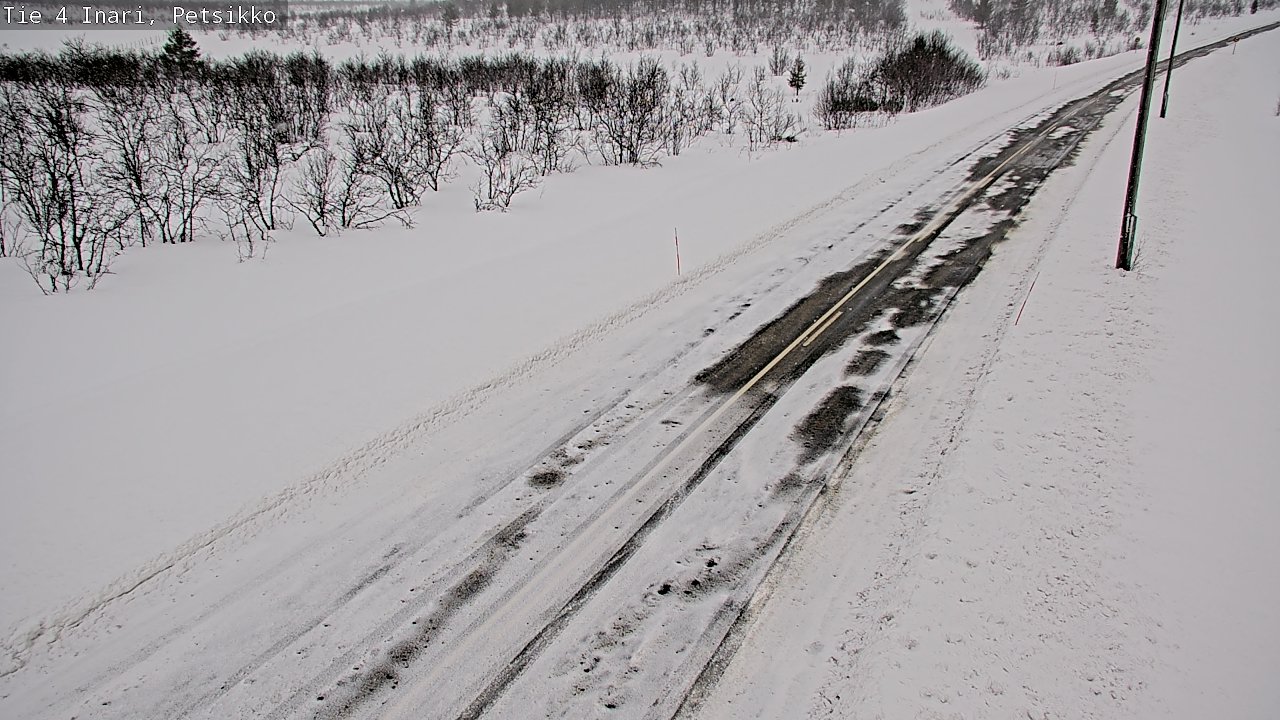Kelikamerat Kuva Tie 4 Inari, Petsikko, Inari, Lappi