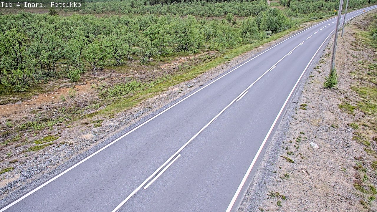 Weather Camera Image Road 4 Inari, Petsikko, Inari, Lappi