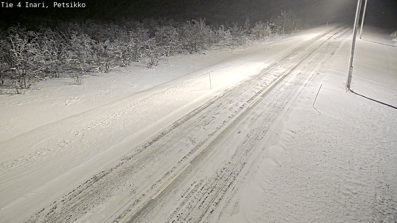 Weather Camera Image Väg 4 Enare, Petsikko, Inari, Lappi