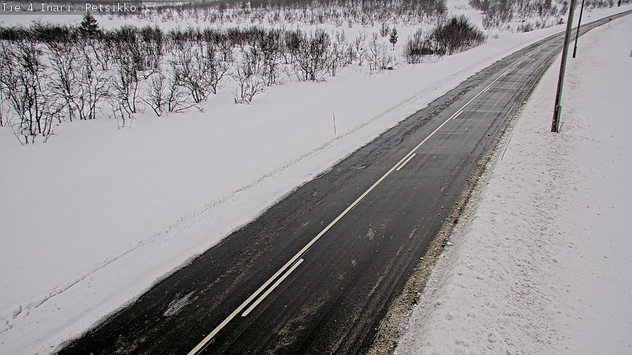 Weather Camera Image Road 4 Inari, Petsikko, Inari, Lappi