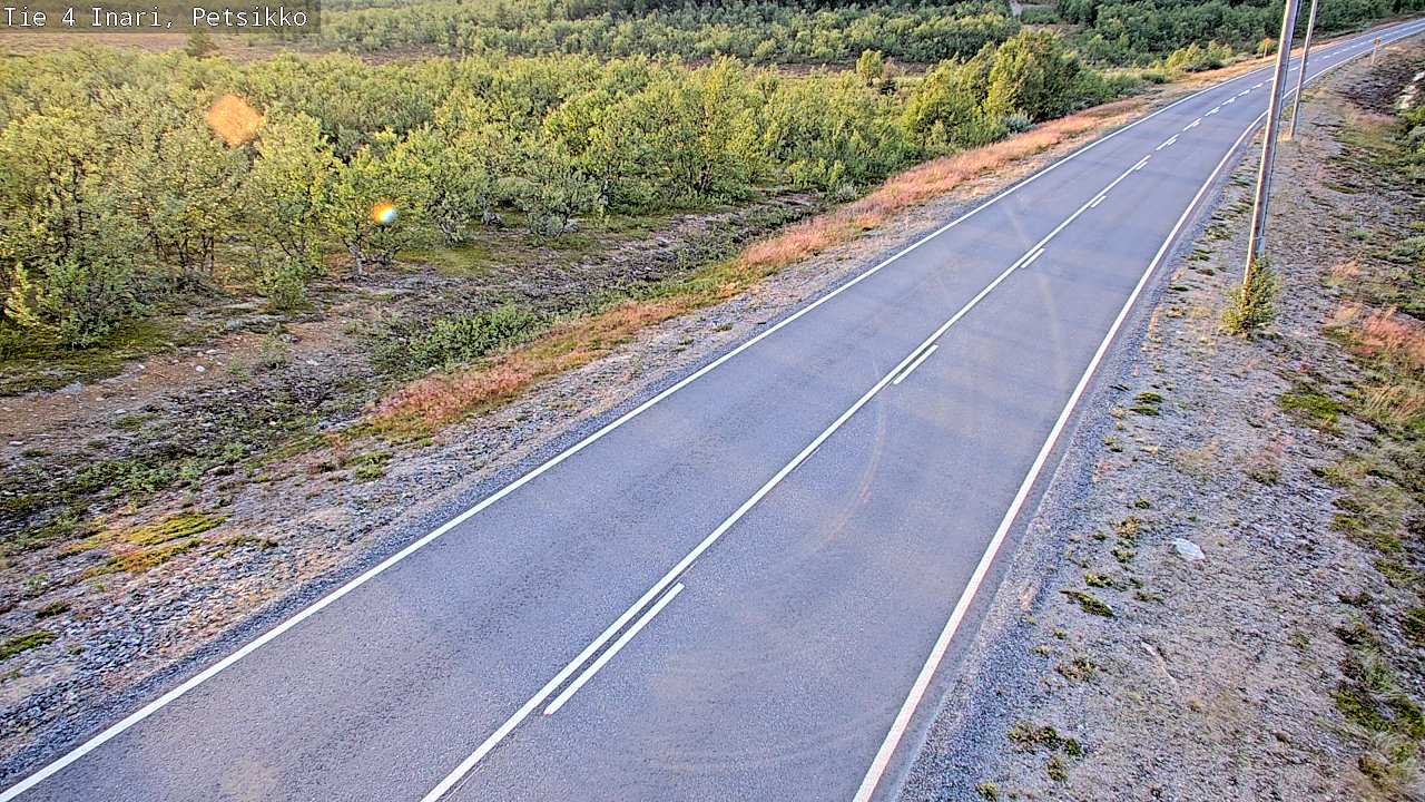 Kelikamerat Kuva Tie 4 Inari, Petsikko, Inari, Lappi