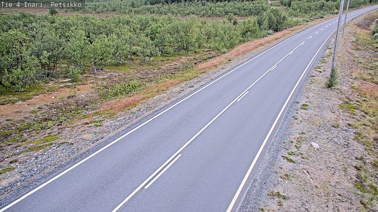 Weather Camera Image Road 4 Inari, Petsikko, Inari, Lappi