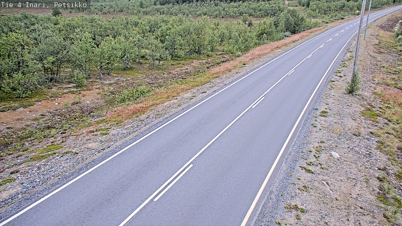 Weather Camera Image Road 4 Inari, Petsikko, Inari, Lappi
