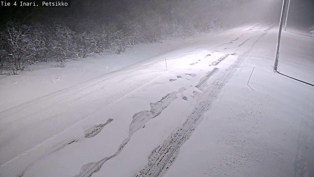 Weather Camera Image Väg 4 Enare, Petsikko, Inari, Lappi