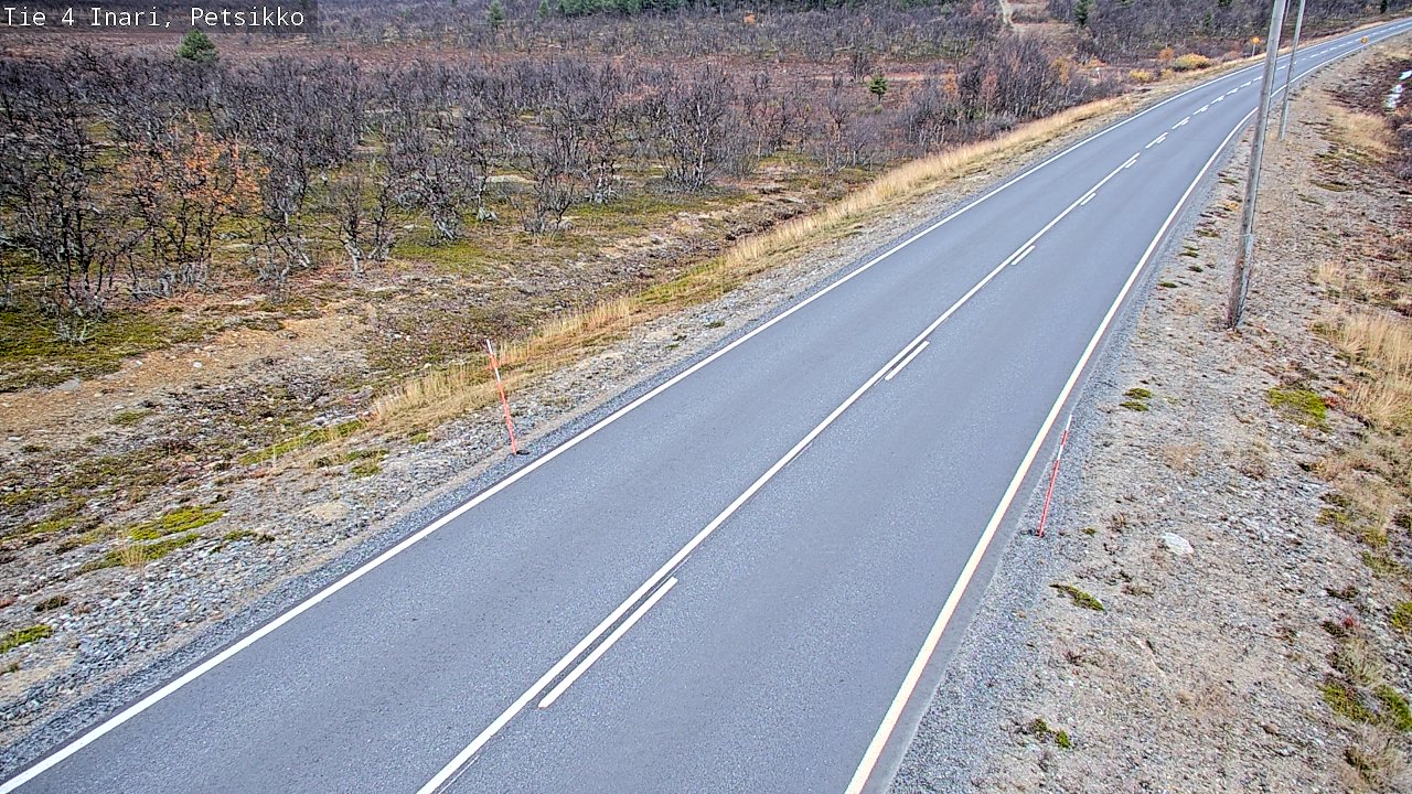 Kelikamerat Kuva Tie 4 Inari, Petsikko, Inari, Lappi