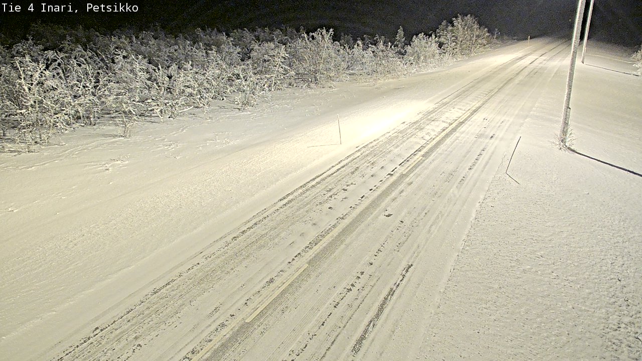 Kelikamerat Kuva Tie 4 Inari, Petsikko, Inari, Lappi