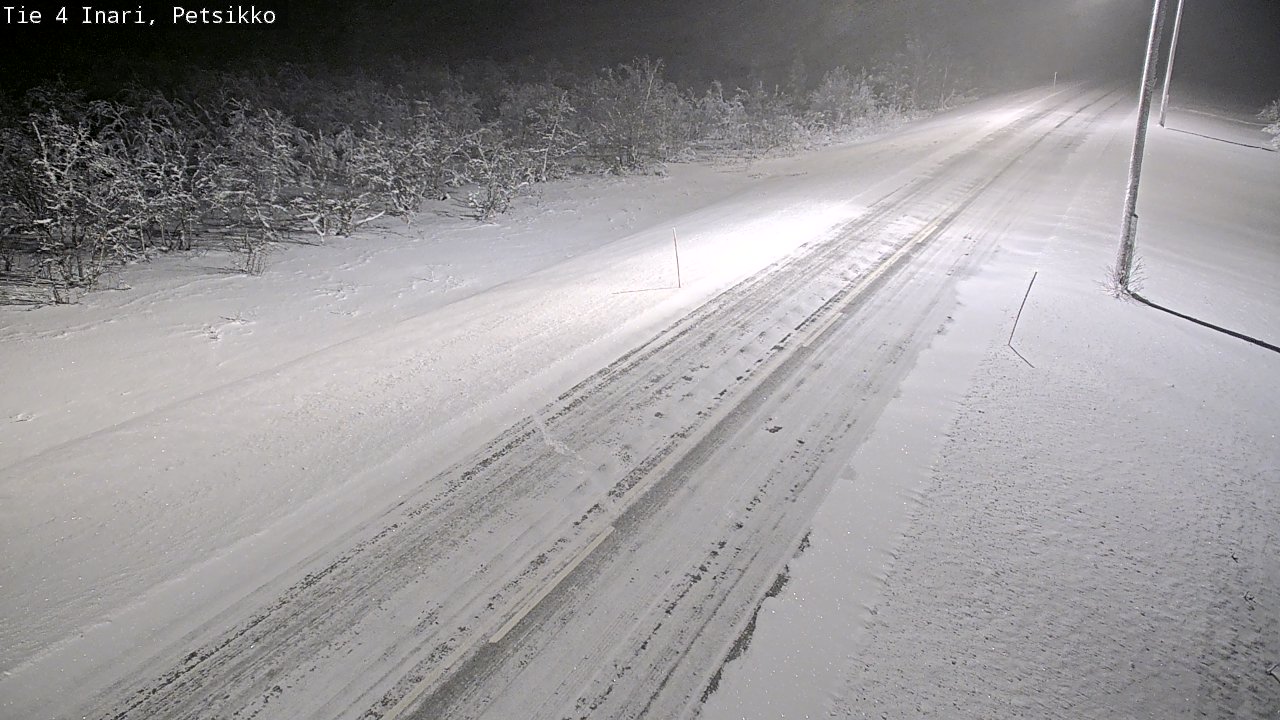 Kelikamerat Kuva Tie 4 Inari, Petsikko, Inari, Lappi