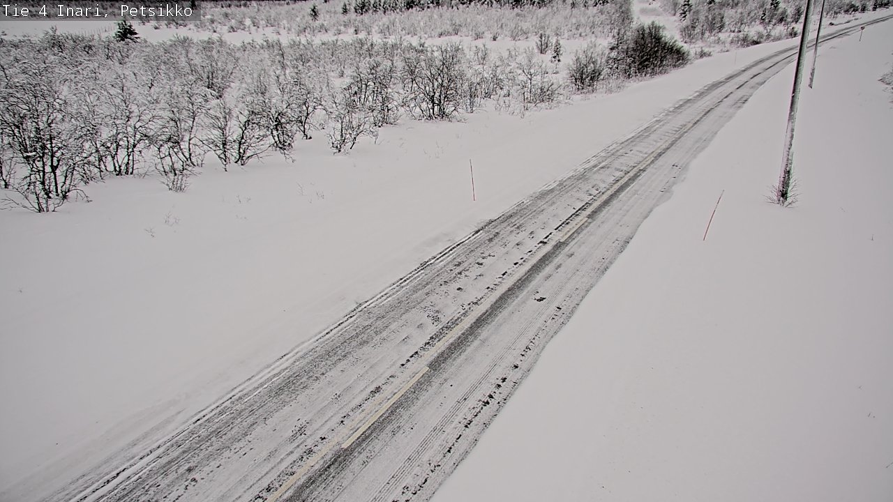 Kelikamerat Kuva Tie 4 Inari, Petsikko, Inari, Lappi