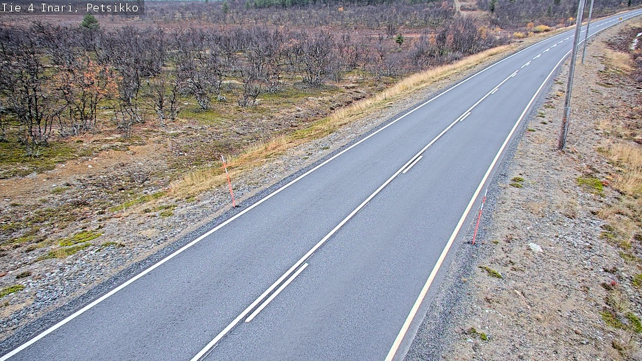 Kelikamerat Kuva Tie 4 Inari, Petsikko, Inari, Lappi