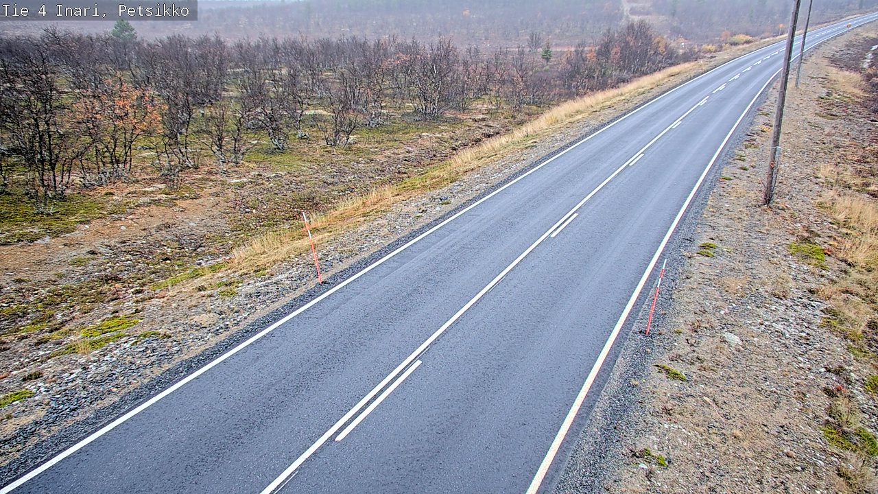 Kelikamerat Kuva Tie 4 Inari, Petsikko, Inari, Lappi
