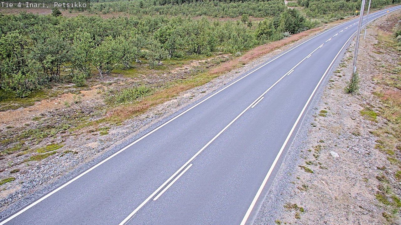 Kelikamerat Kuva Tie 4 Inari, Petsikko, Inari, Lappi