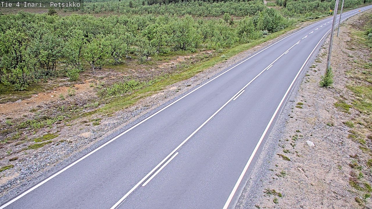 Kelikamerat Kuva Tie 4 Inari, Petsikko, Inari, Lappi