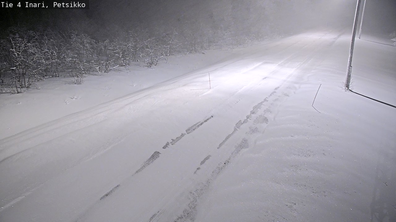 Weather Camera Image Väg 4 Enare, Petsikko, Inari, Lappi