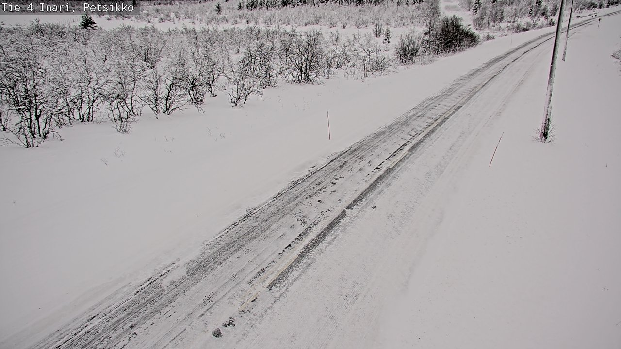Kelikamerat Kuva Tie 4 Inari, Petsikko, Inari, Lappi